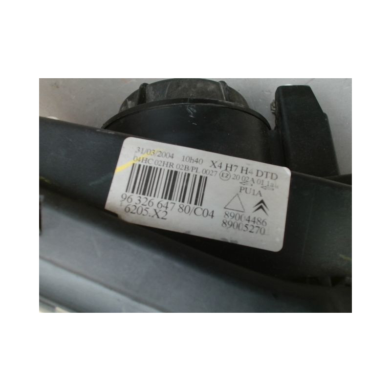 PHARE DROIT CITROEN C5