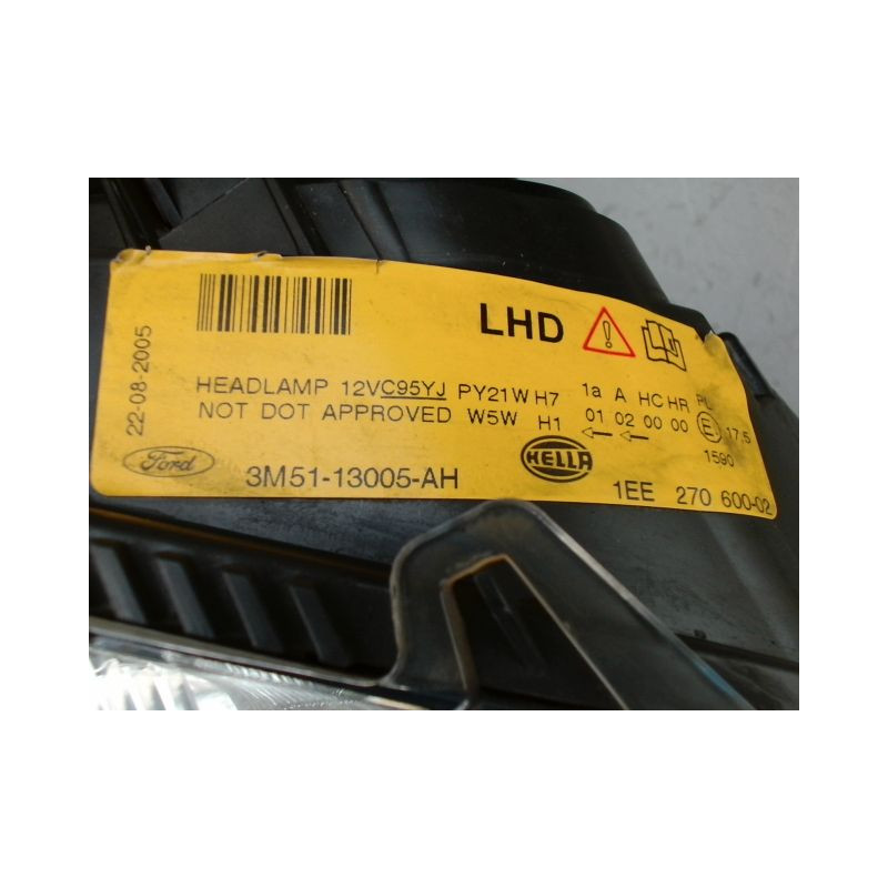 PHARE DROIT FORD FOCUS C-MAX 03-07