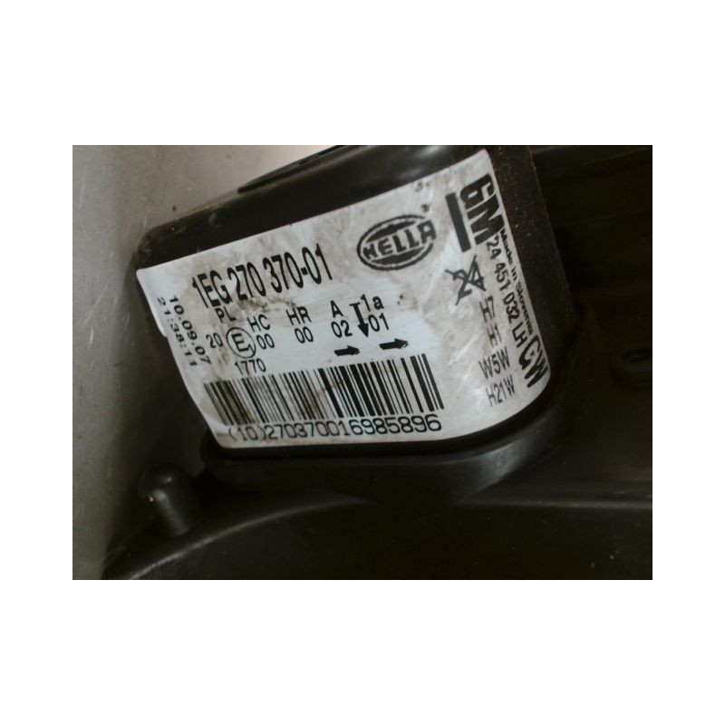 PHARE GAUCHE OPEL ASTRA GTC 3P