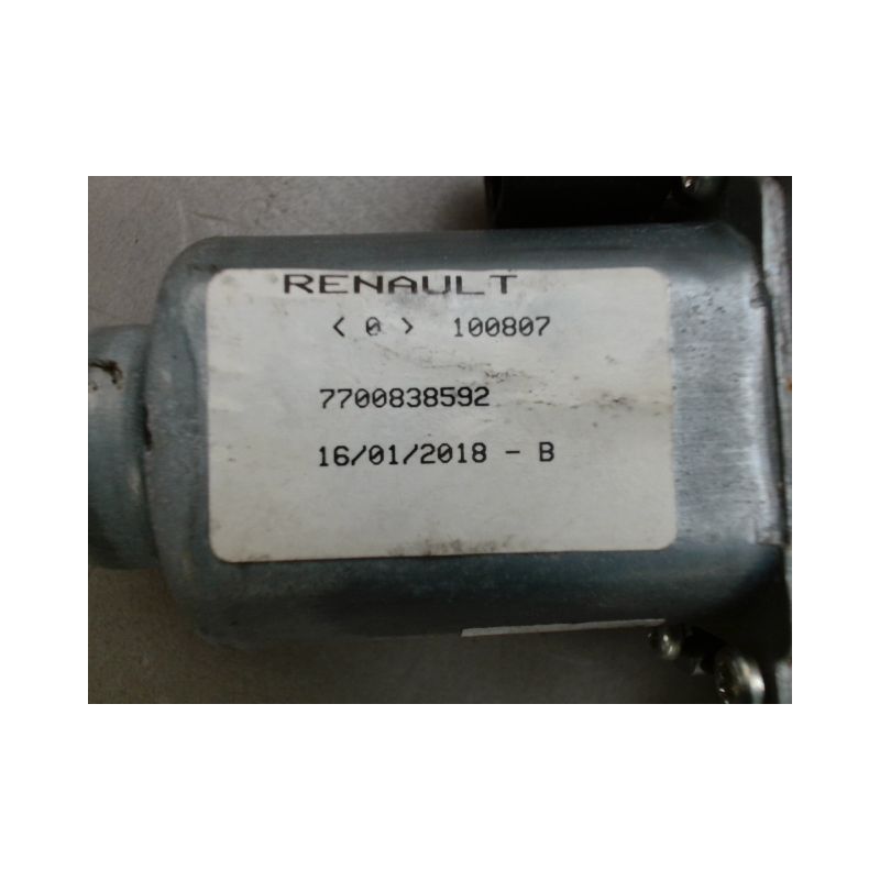 MECANISME LEVE-GLACE AVANT GAUCHE RENAULT MEGANE