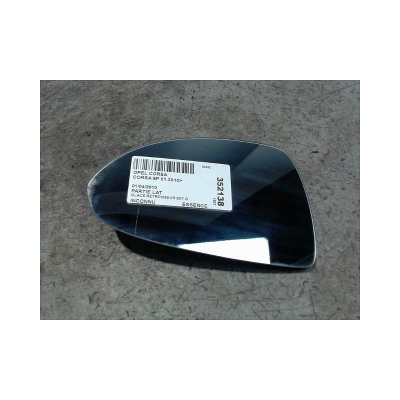 GLACE RETROVISEUR EXT G OPEL CORSA 2010-