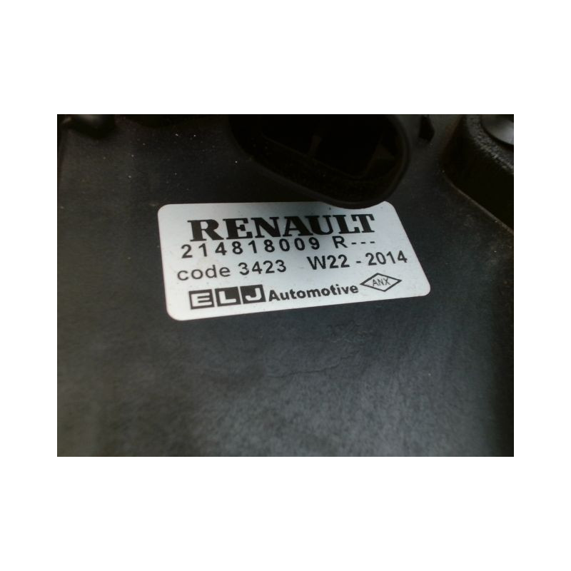 MOTEUR VENTILATEUR RADIATEUR RENAULT CAPTUR