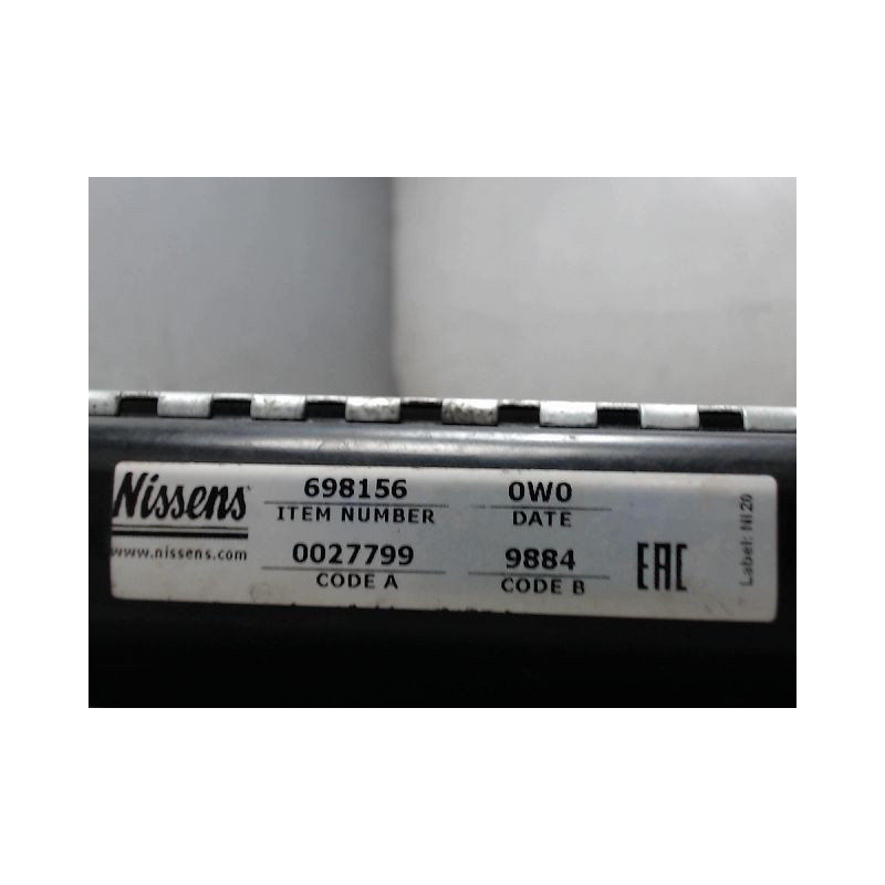 RADIATEUR DAEWOO LANOS 3P