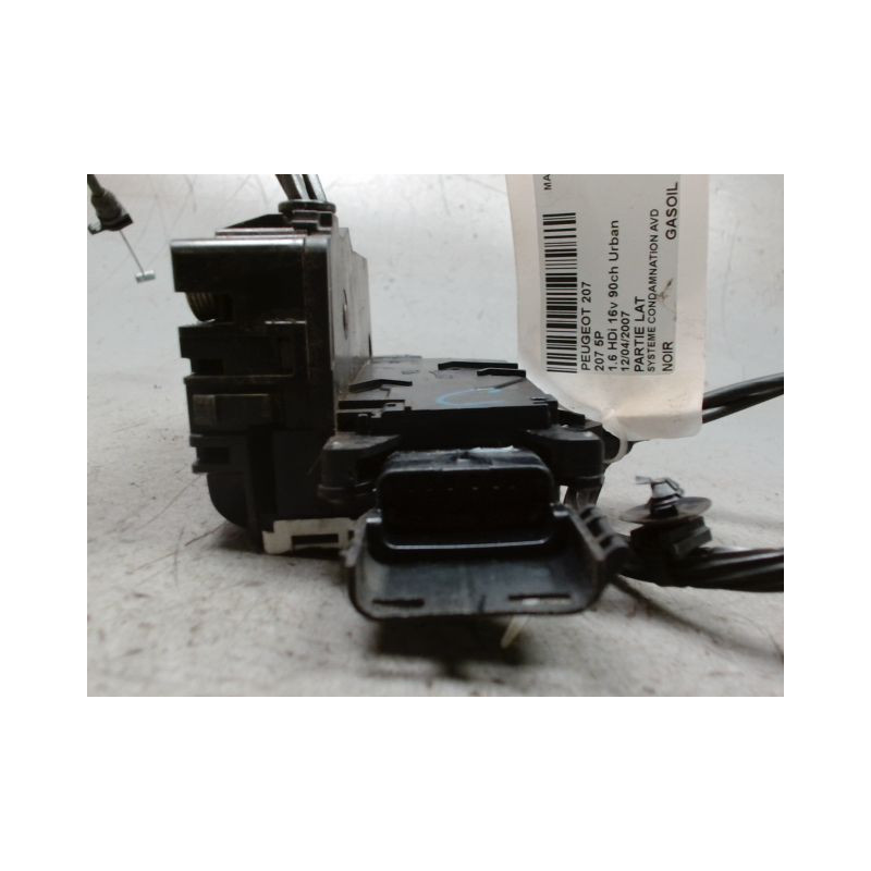 SYSTEME CONDAMNATION AVANT DROIT PEUGEOT 207 5P