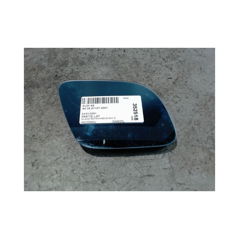 GLACE RETROVISEUR EXT D AUDI A6 97-2001