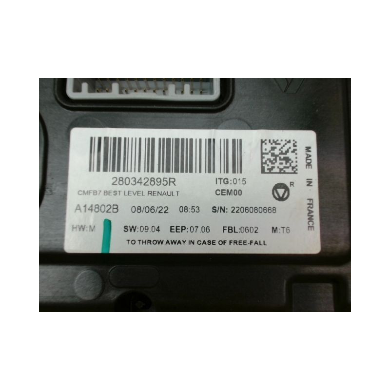ECRAN GPS RENAULT CAPTUR