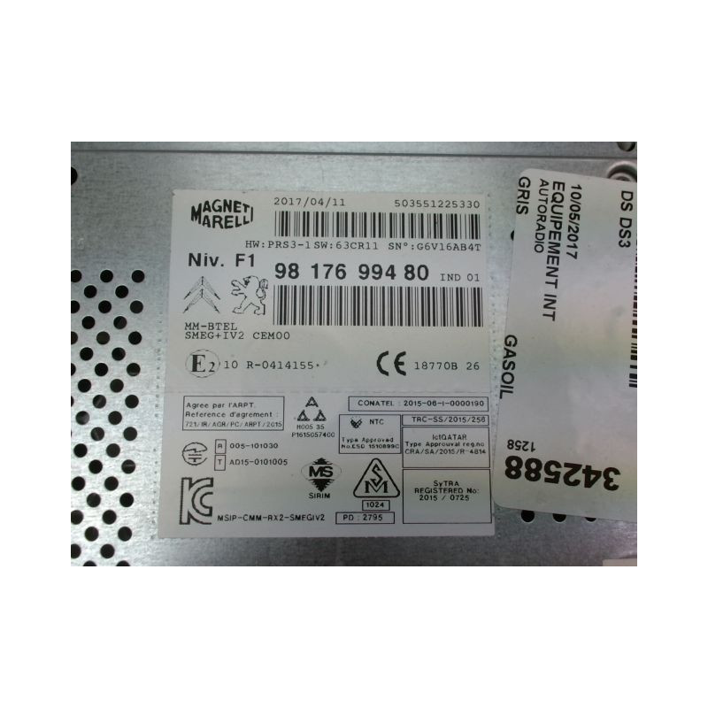 AUTORADIO DS DS3