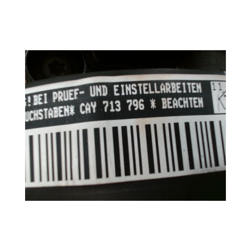 MOTEUR DIESEL VOLKSWAGEN POLO 1.6 TDI
