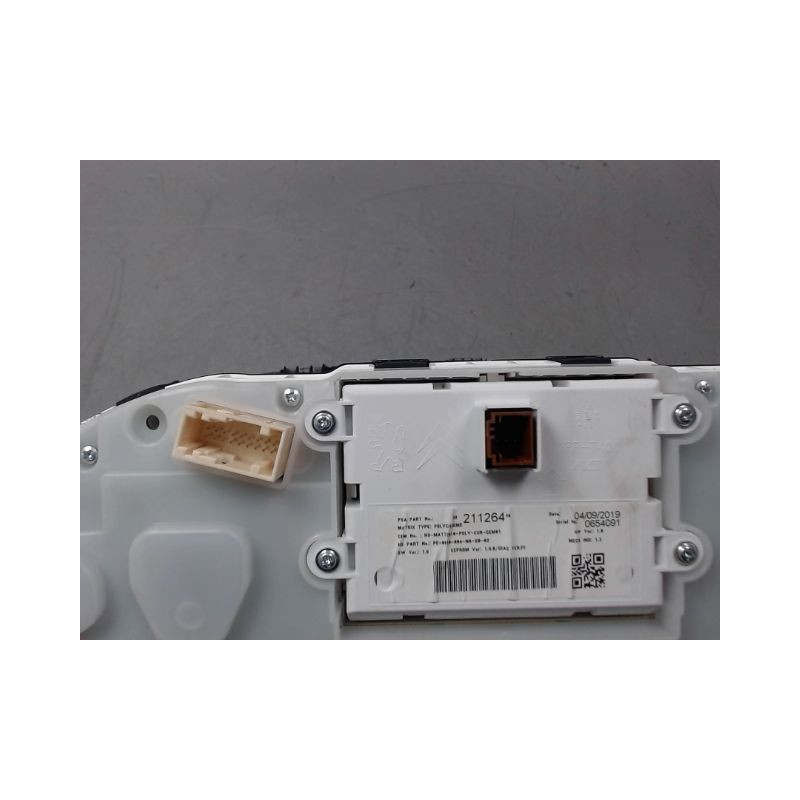 BLOC COMPTEURS PEUGEOT 208