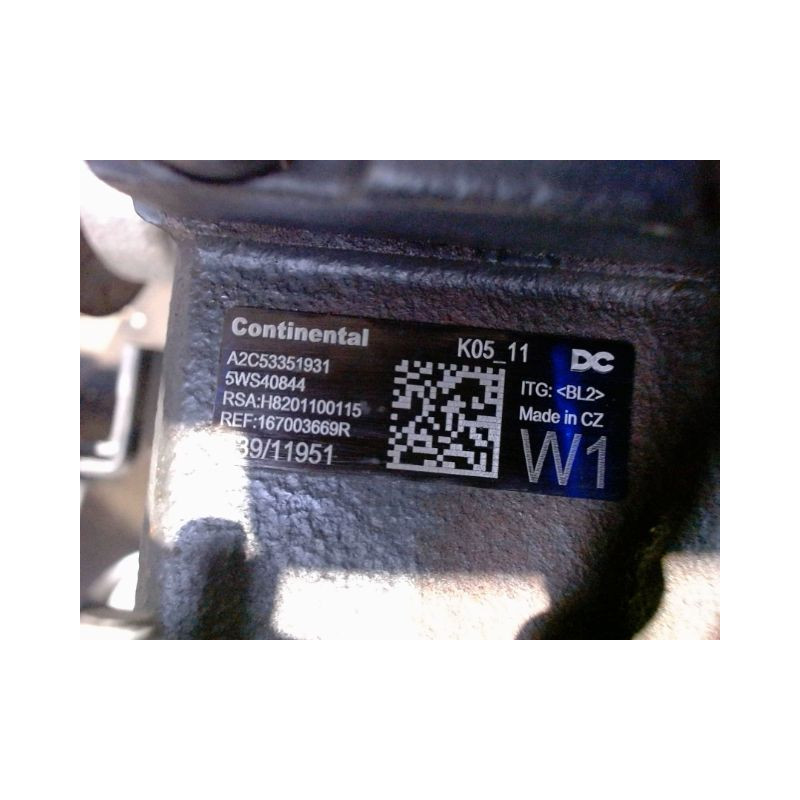 MOTEUR DIESEL RENAULT CLIO IV 1.5 dCi 110