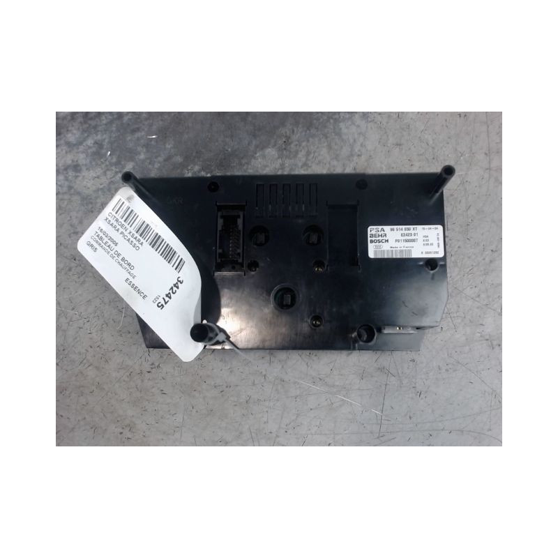 COMMANDE DE CHAUFFAGE CITROEN XSARA PICASSO