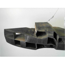 ABSORBEUR PARE-CHOC ARRIERE RENAULT MODUS 2004-2007