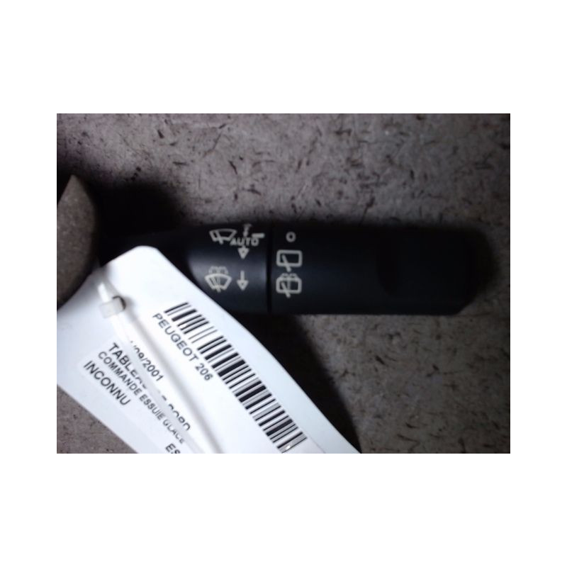 COMMANDE ESSUIE GLACE PEUGEOT 206 3P