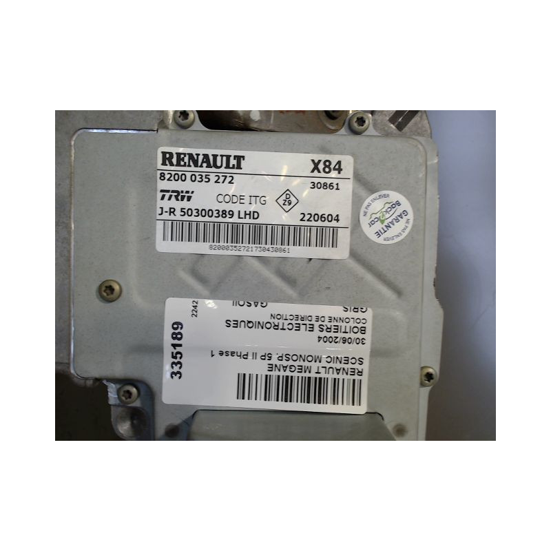COLONNE DE DIRECTION ASSISTEE RENAULT SCENIC MONOSP. II Phase 1 2003-2006