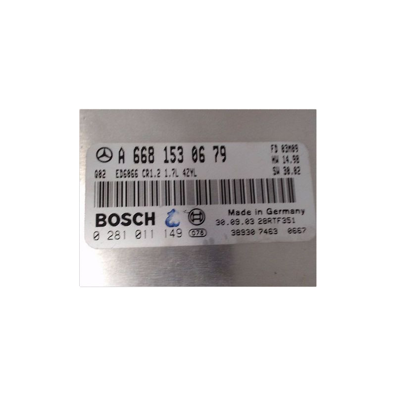 CALCULATEUR MOTEUR MERCEDES VANEO 2002-05