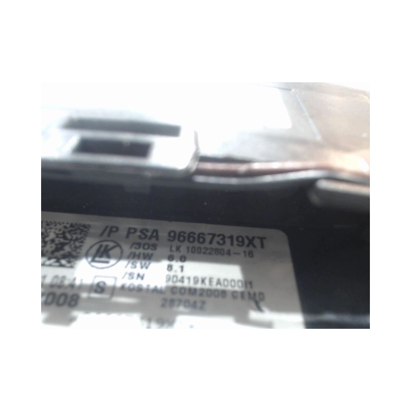 BLOC COMMODOS PEUGEOT 3008