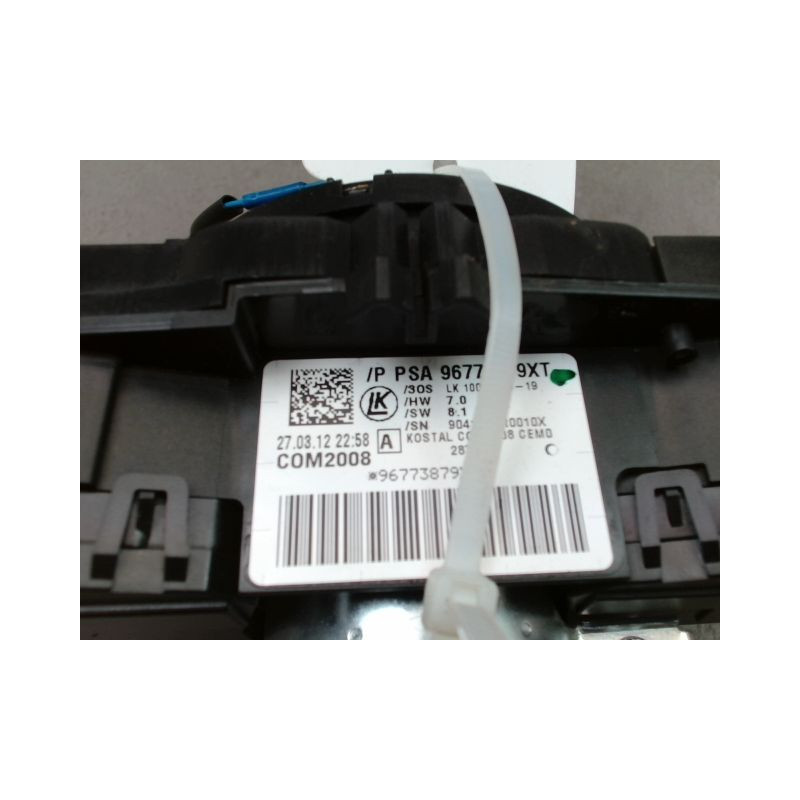 BLOC COMMODOS CITROEN C3 II Phase 1 (A51) 2009-2013