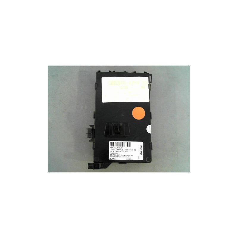 BOITIER GESTION HABITACLE RENAULT CLIO II CAMPUS 06-09
