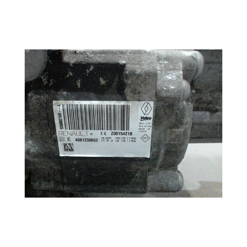 COMPRESSEUR AIR CONDITIONNE DACIA SANDERO