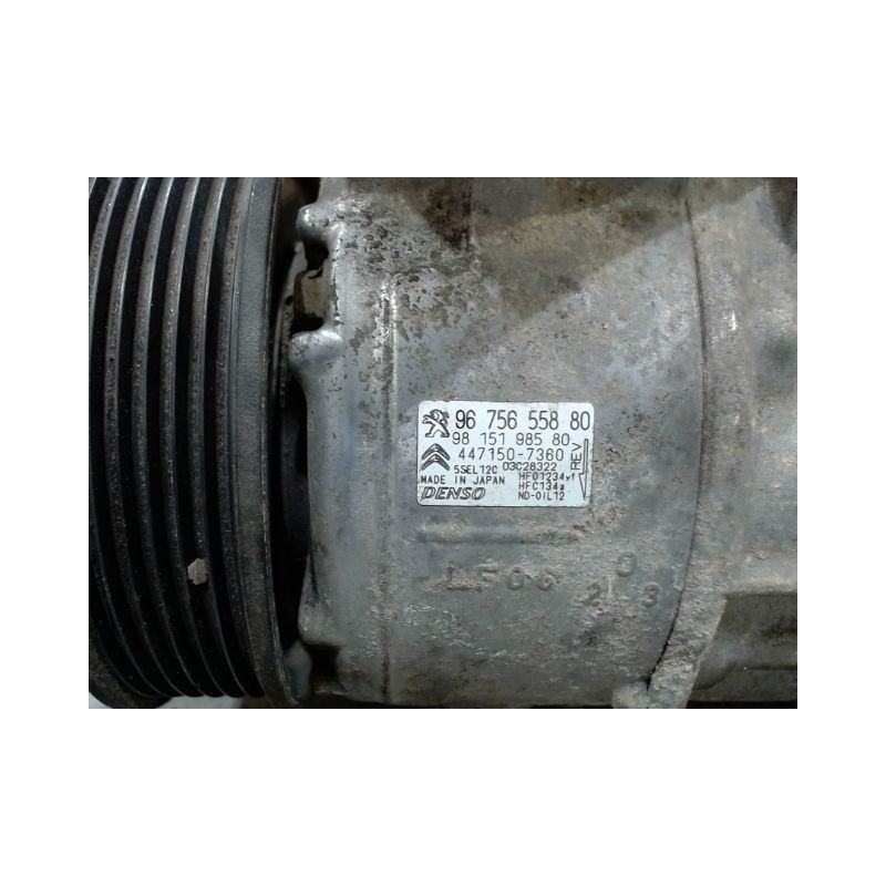COMPRESSEUR AIR CONDITIONNE CITROEN BERLINGO