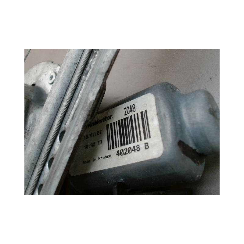 MECANISME LEVE-GLACE ARRIERE DROIT RENAULT MEGANE