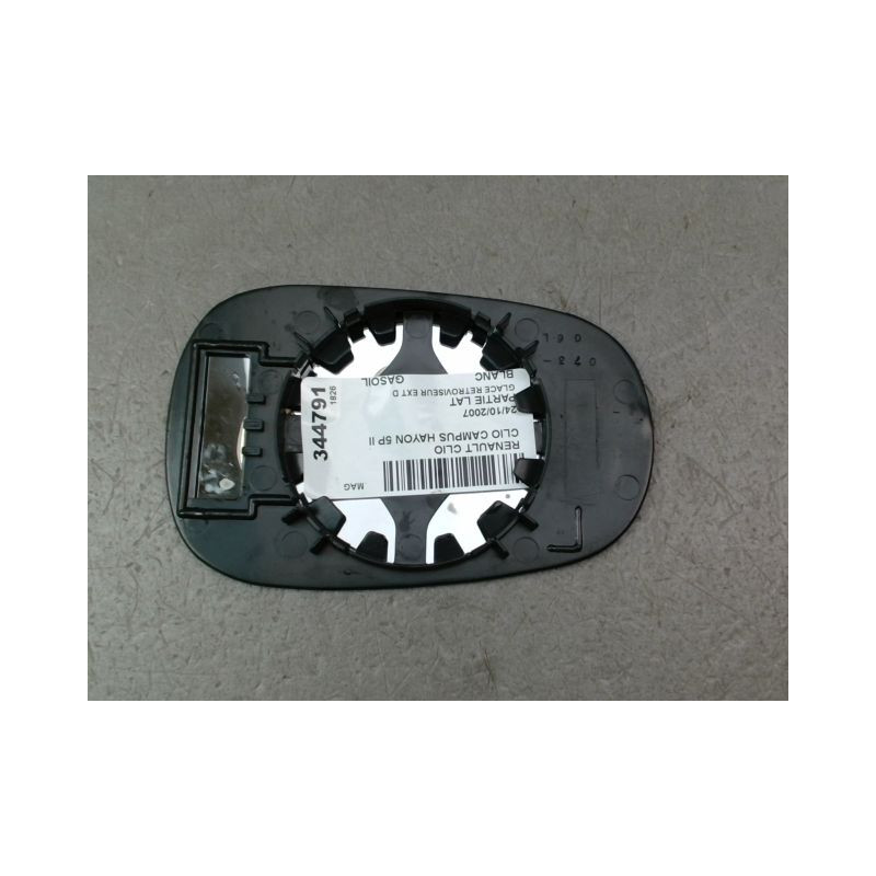 GLACE RETROVISEUR EXT D RENAULT CLIO CAMPUS II Phase 1 2006-2009