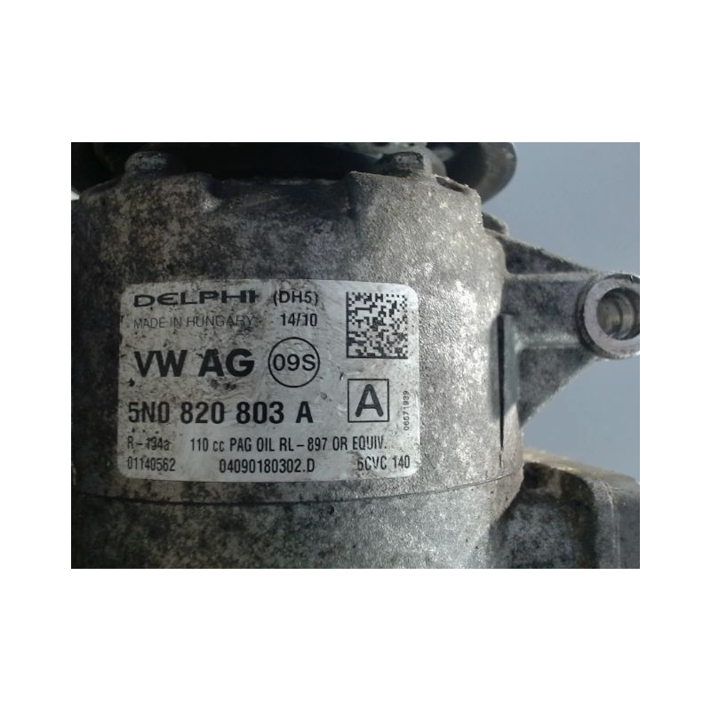 COMPRESSEUR AIR CONDITIONNE VOLKSWAGEN GOLF