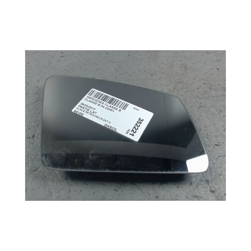 GLACE RETROVISEUR EXT D MERCEDES CLASSE B 2008-