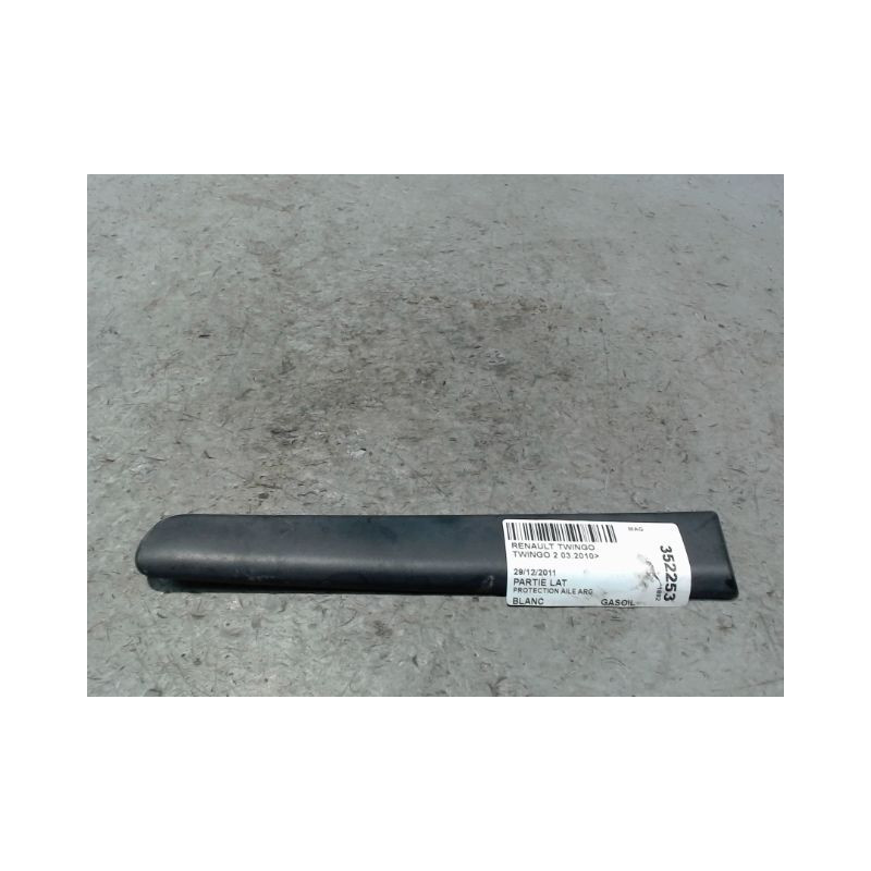 PROTECTION AILE ARRIERE GAUCHE RENAULT TWINGO 2 2010-