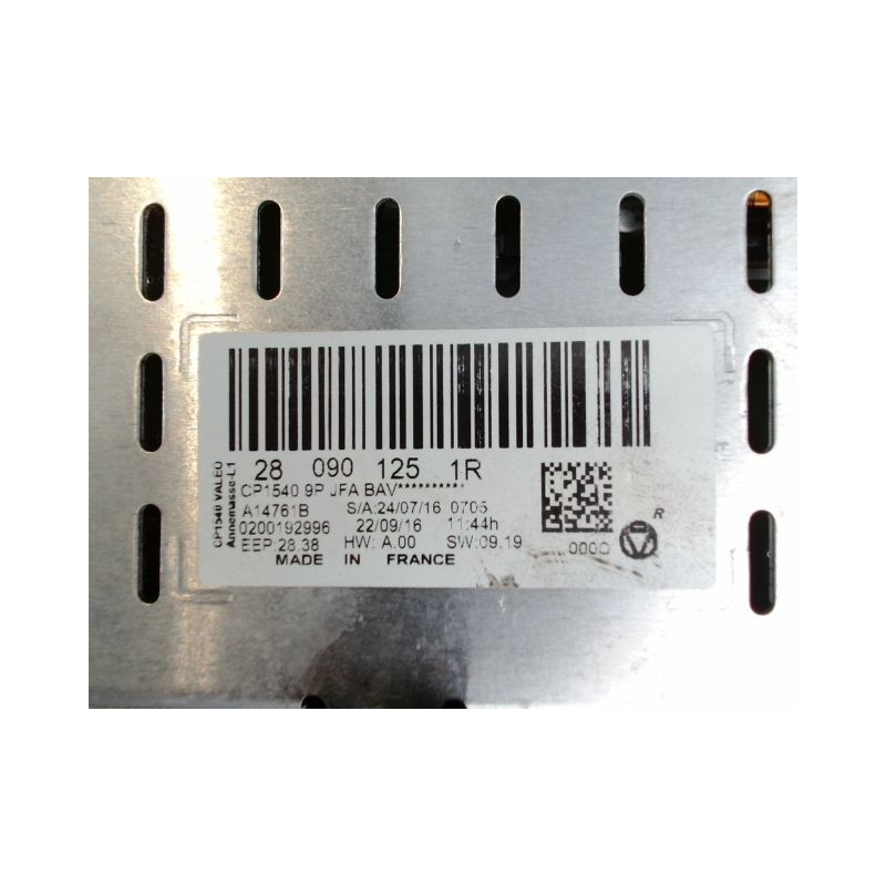 ECRAN GPS RENAULT MEGANE 4 PHASE 2
