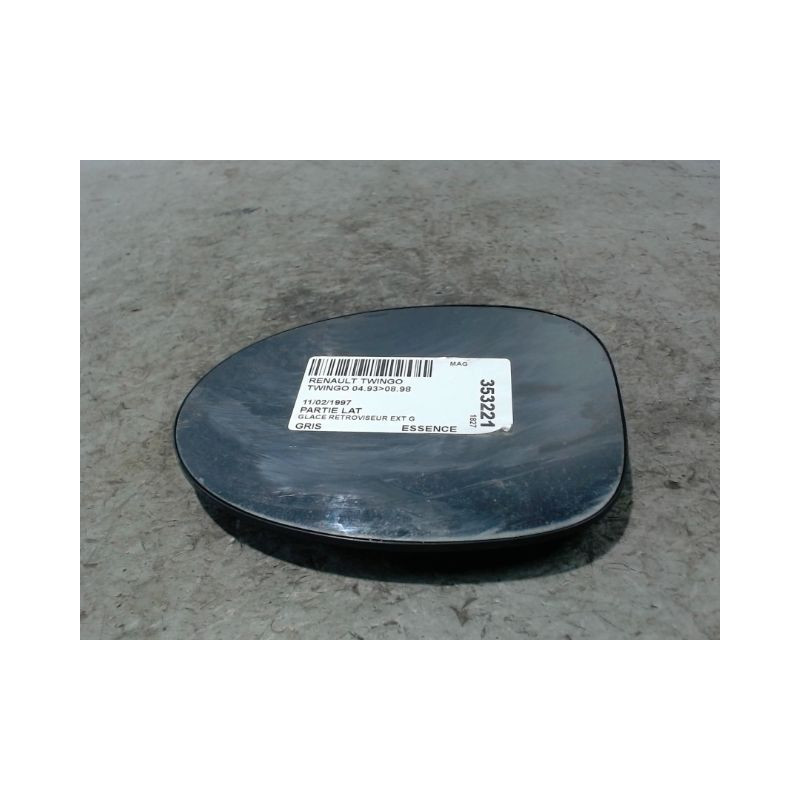 GLACE RETROVISEUR EXT G RENAULT TWINGO 93-98