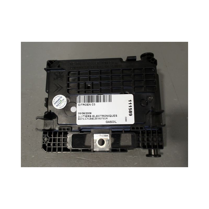 BOITE A FUSIBLES CITROEN C3