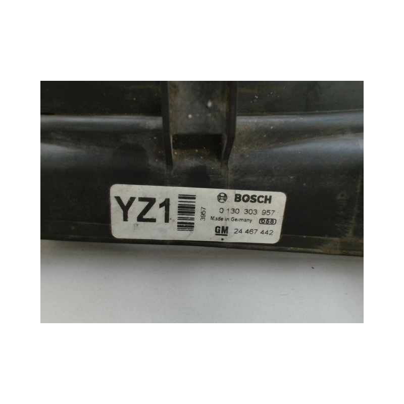 MOTEUR VENTILATEUR RADIATEUR OPEL ZAFIRA