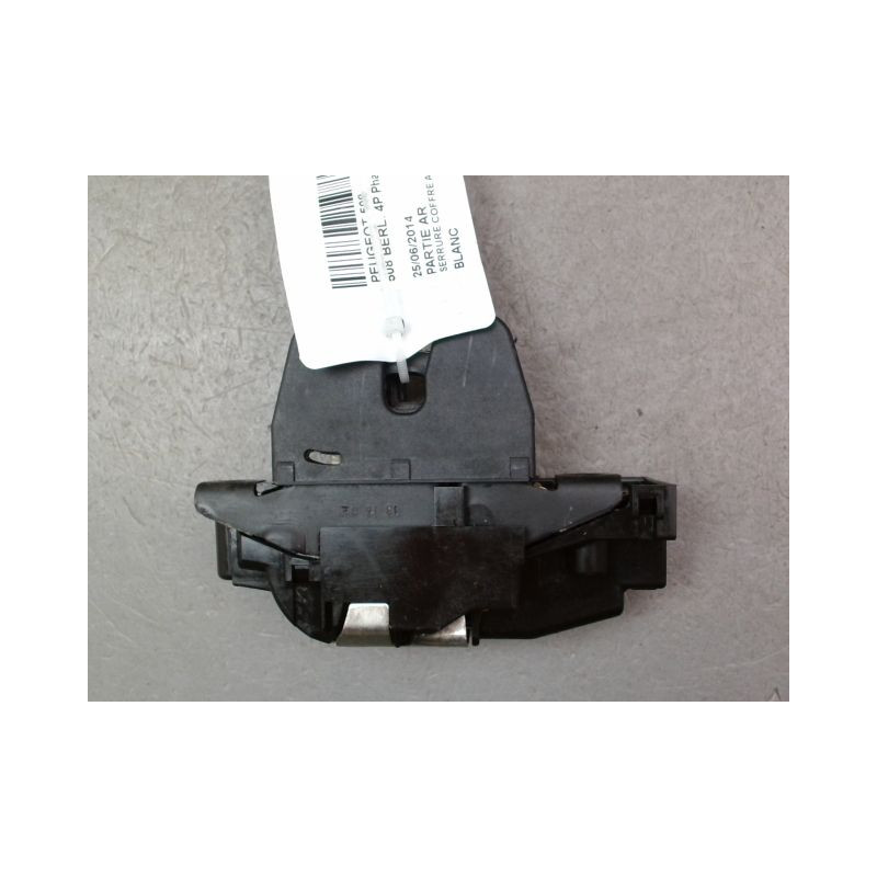 SERRURE COFFRE ARRIERE PEUGEOT 508 BERL. Phase 1 2011-...