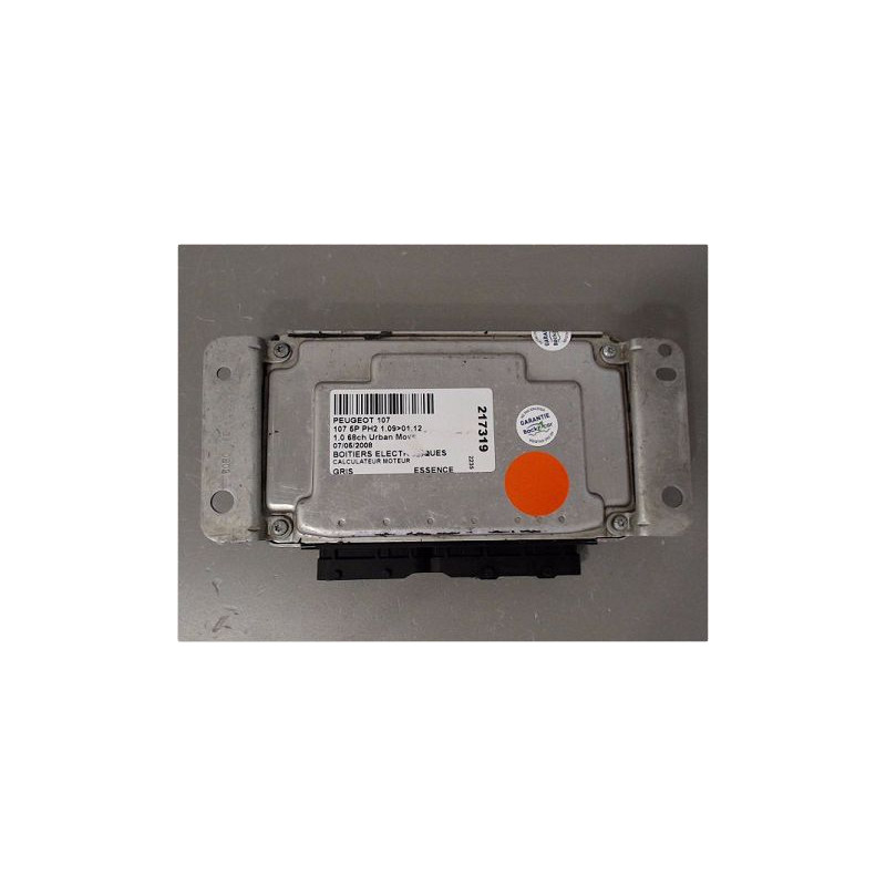 CALCULATEUR MOTEUR PEUGEOT 107 PH2 1.09-12