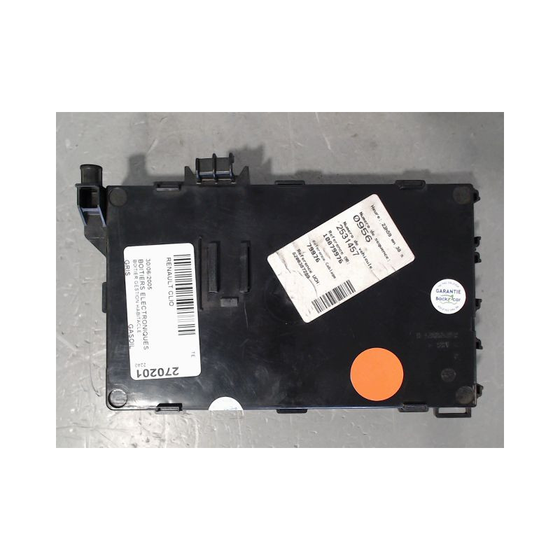 BOITIER GESTION HABITACLE RENAULT CLIO