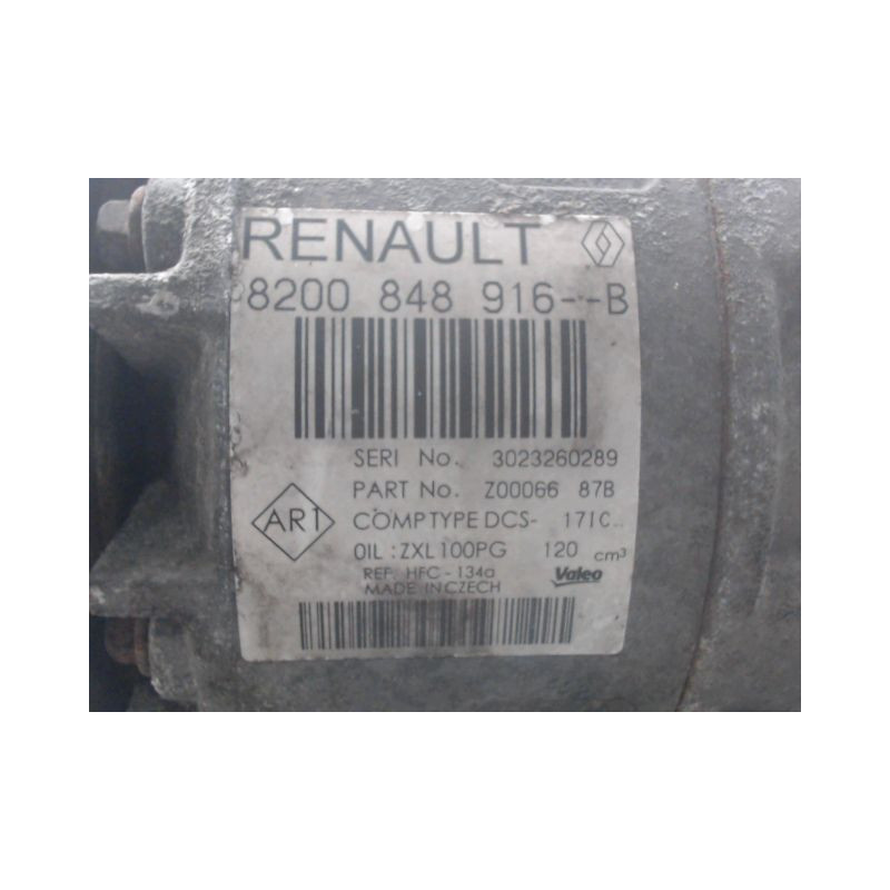 COMPRESSEUR AIR CONDITIONNE RENAULT MASTER