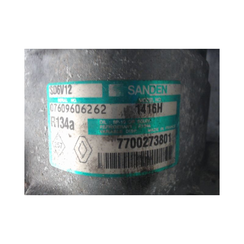 COMPRESSEUR AIR CONDITIONNE RENAULT CLIO II PH.2 01-06