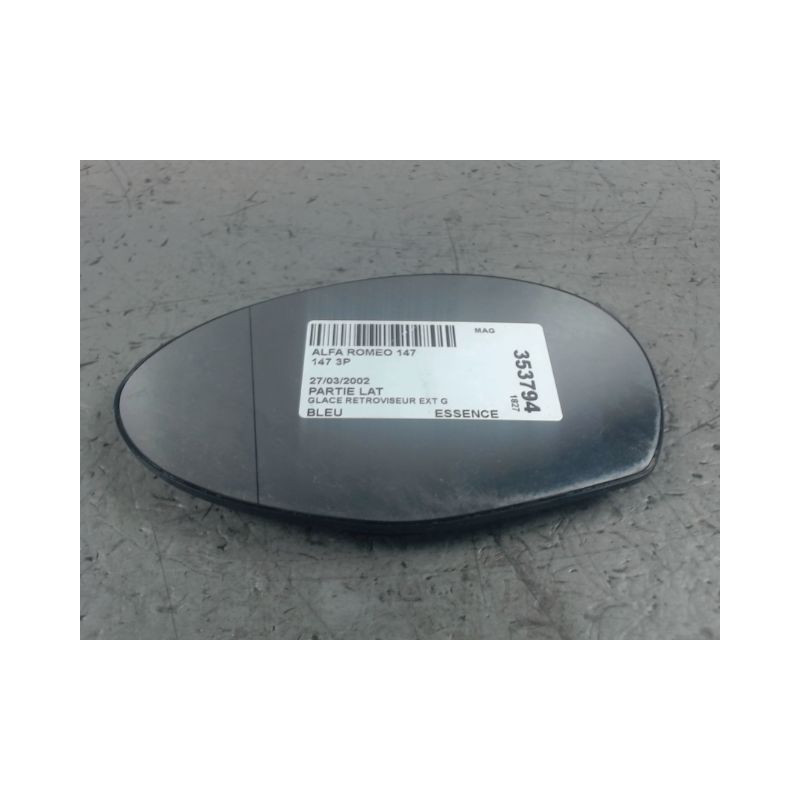 GLACE RETROVISEUR EXT G ALFA ROMEO 147 3P