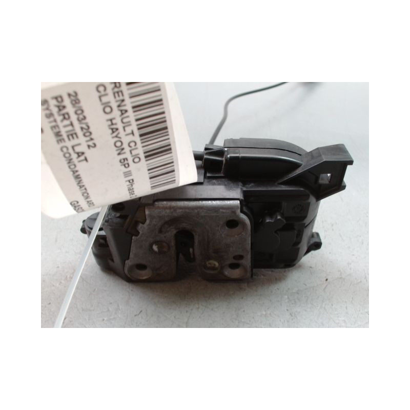 SYSTEME CONDAMNATION ARRIERE DROIT RENAULT CLIO III Phase 2 2009-2014