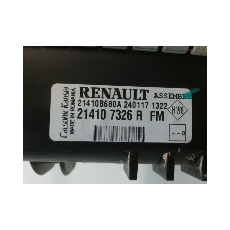 RADIATEUR RENAULT CLIO IV Phase 1 2012-...