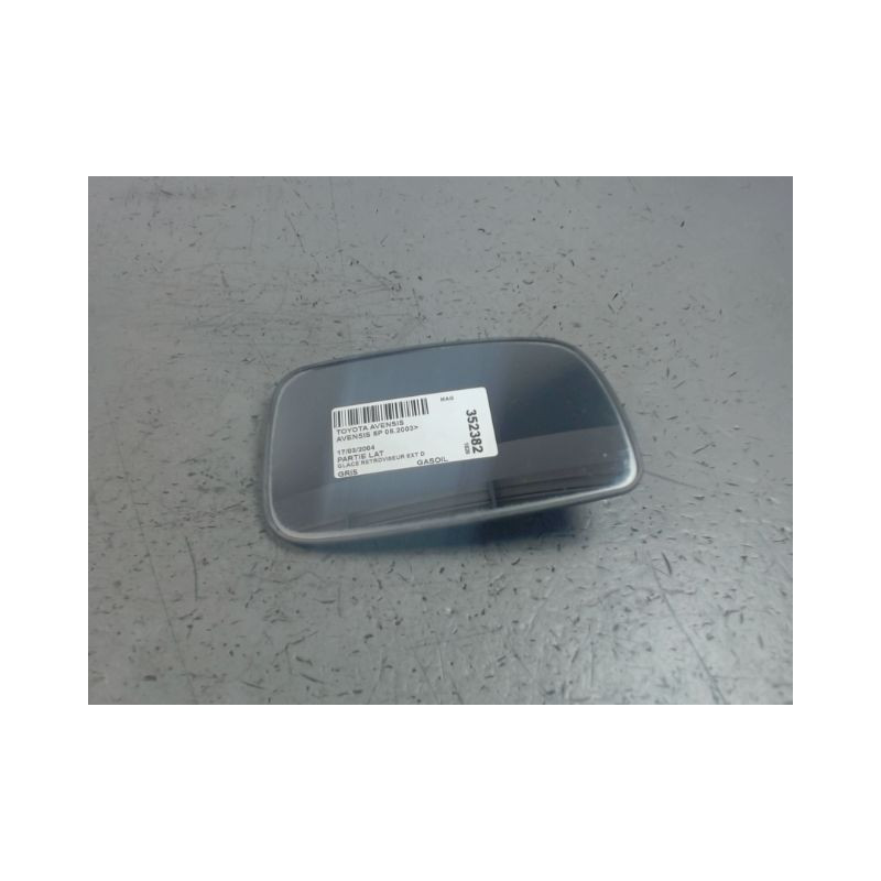 GLACE RETROVISEUR EXT D TOYOTA AVENSIS 2003-