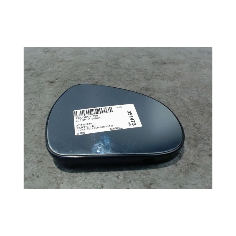 GLACE RETROVISEUR EXT D PEUGEOT 308 2009-