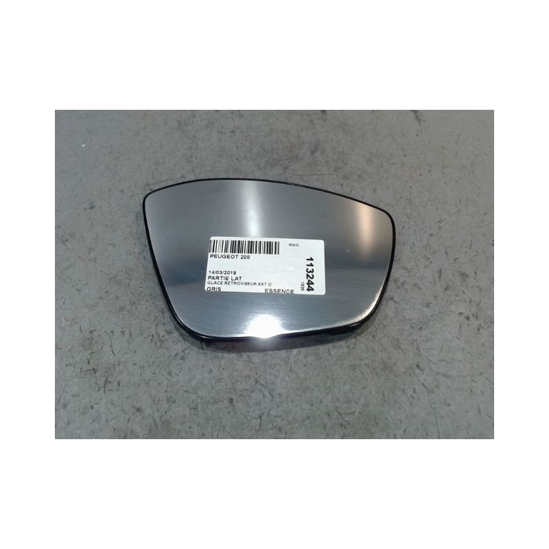 GLACE RETROVISEUR EXT D PEUGEOT 208