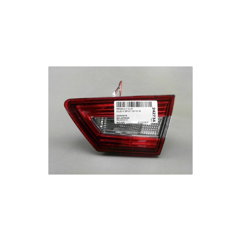 FEU ARRIERE INTERIEUR DROIT RENAULT CLIO IV 12-16
