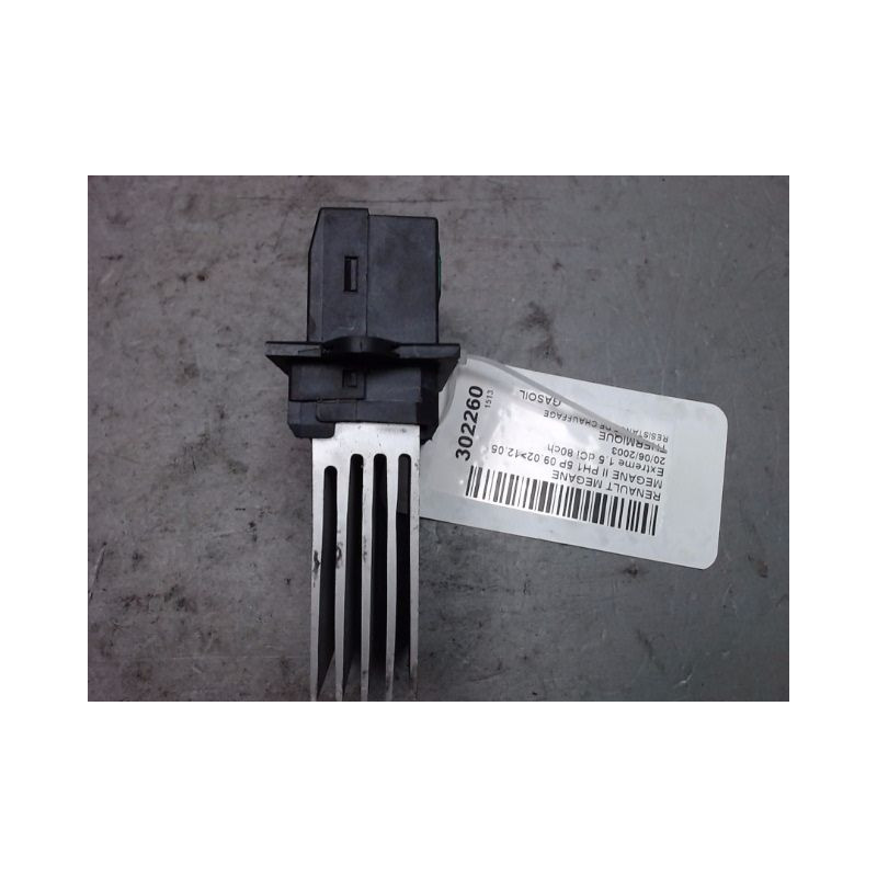 RESISTANCE DE CHAUFFAGE RENAULT MEGANE II PH1 02-05