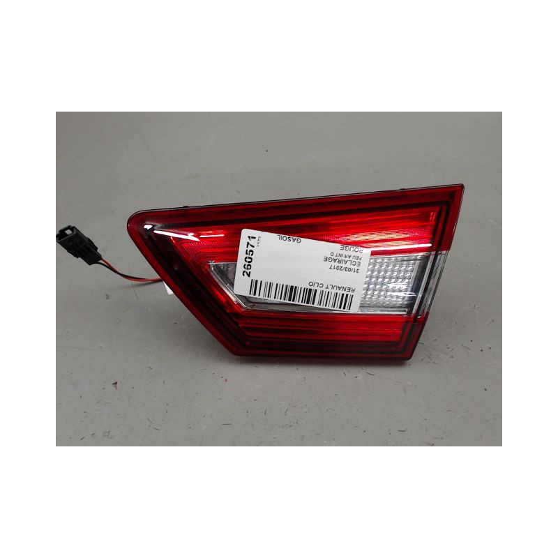 FEU ARRIERE INTERIEUR DROIT RENAULT CLIO