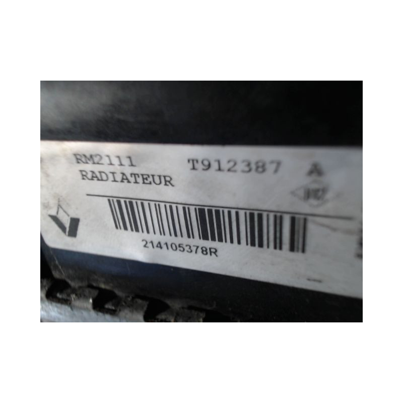 RADIATEUR RENAULT MEGANE III ESTATE 09-
