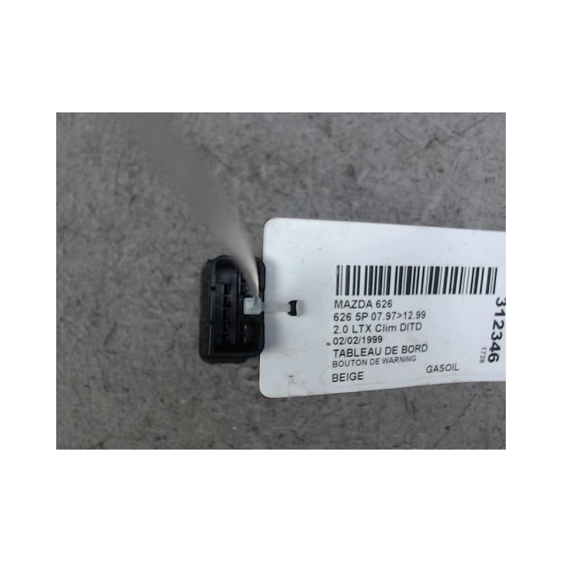 BOUTON DE WARNING MAZDA 626 97-99
