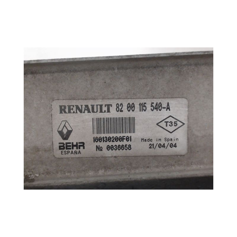 ECHANGEUR AIR RENAULT MEGANE